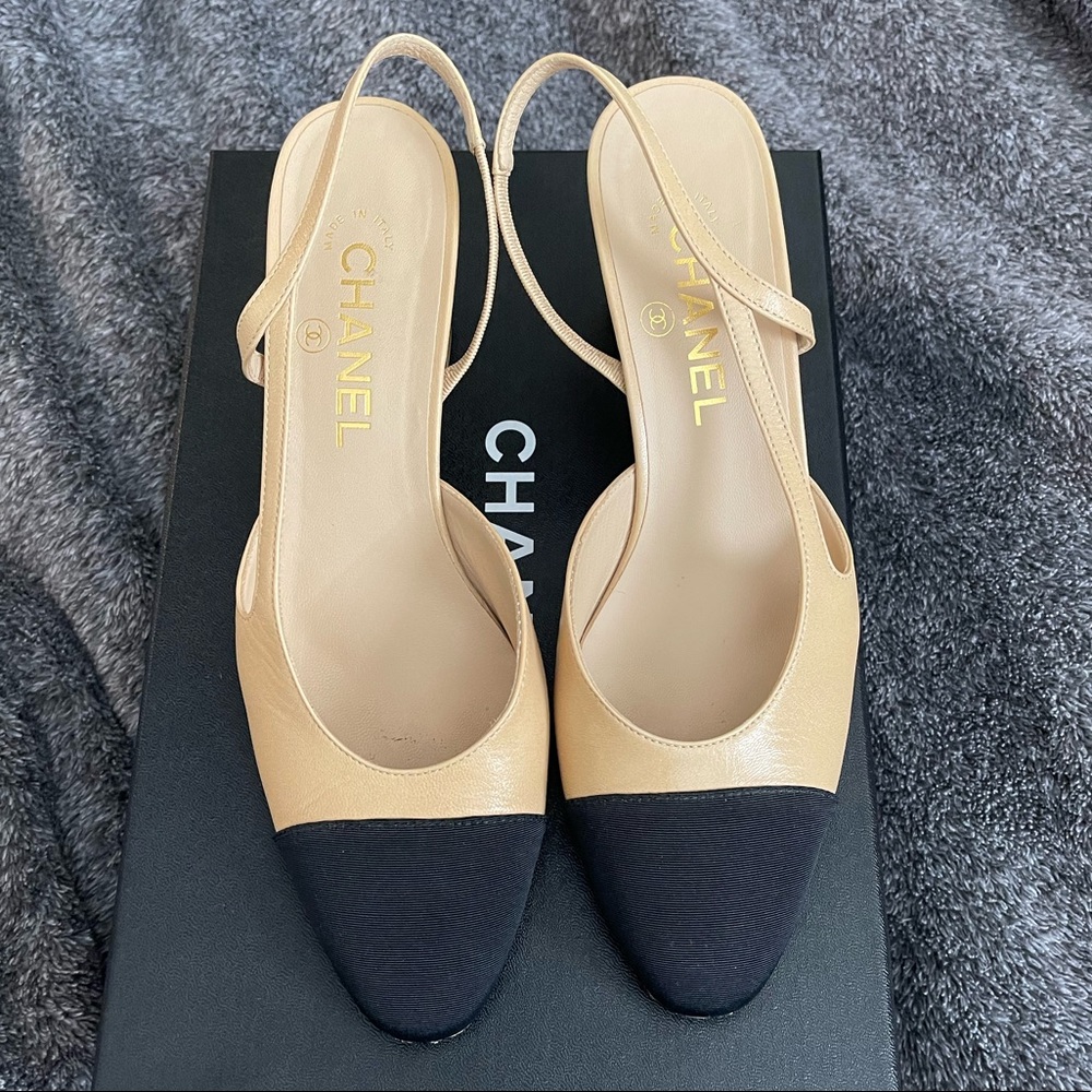 Chanel slingbacks